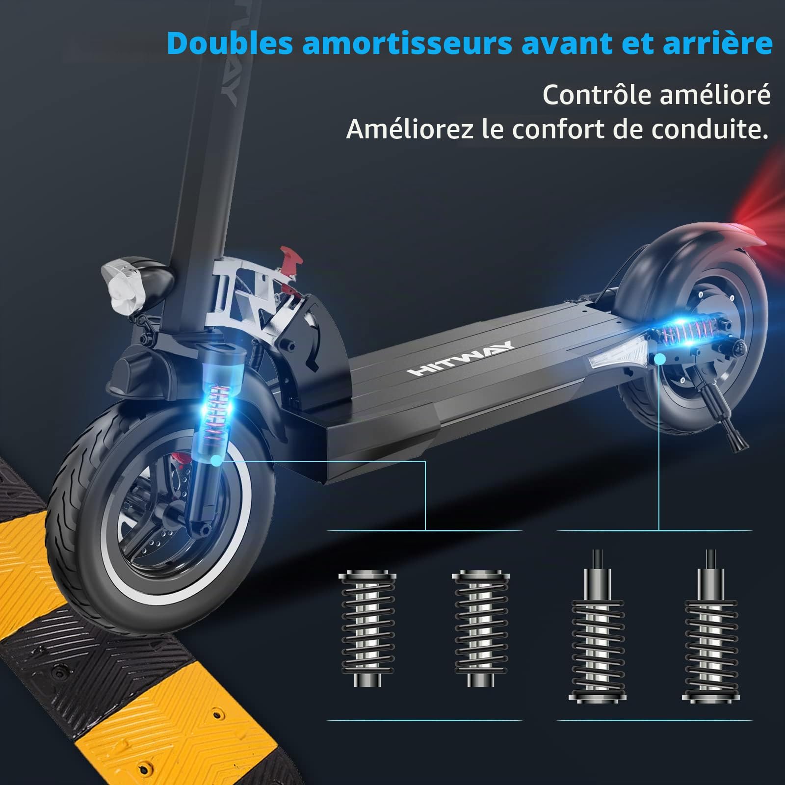 hitway-trottinette-lectrique-pliable-800w-48v-13ah-10 image 5