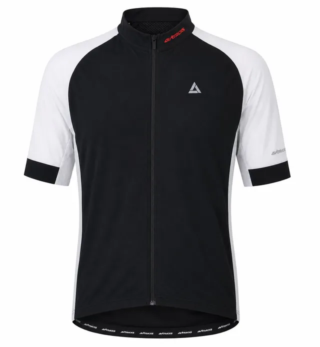 airtracks-pro-line-maillot-v-lo-homme-noir-blanc-s image 1