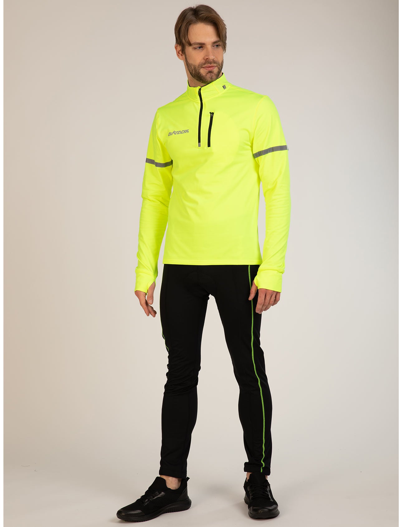 airtracks-v-tements-de-v-lo-maillot-thermique-homme-noir-n-on image 1