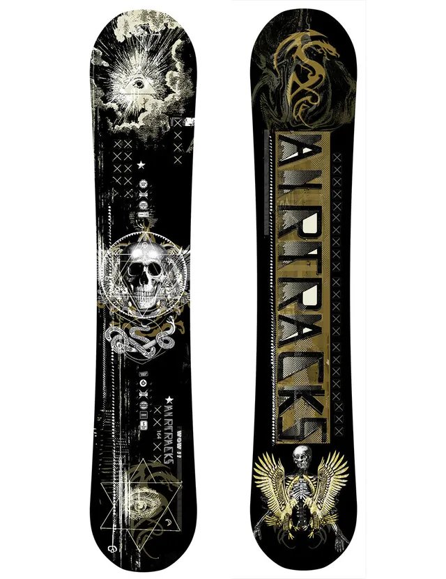 airtracks-snowboard-wow-carbon-wide-planche-freeride-155w image 1