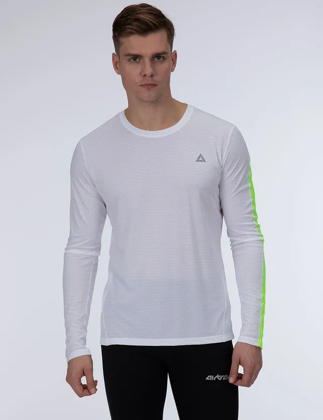 airtracks-pro-line-t-shirt-running-manches-longues-blanc image 1