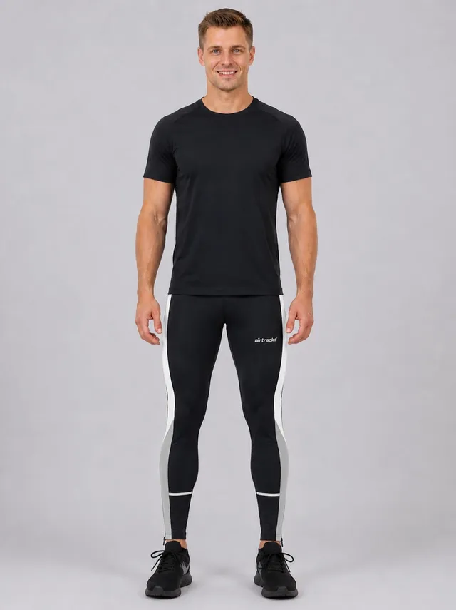 airtracks-v-tements-de-course-pantalon-tight-noir-collant-homme image 1
