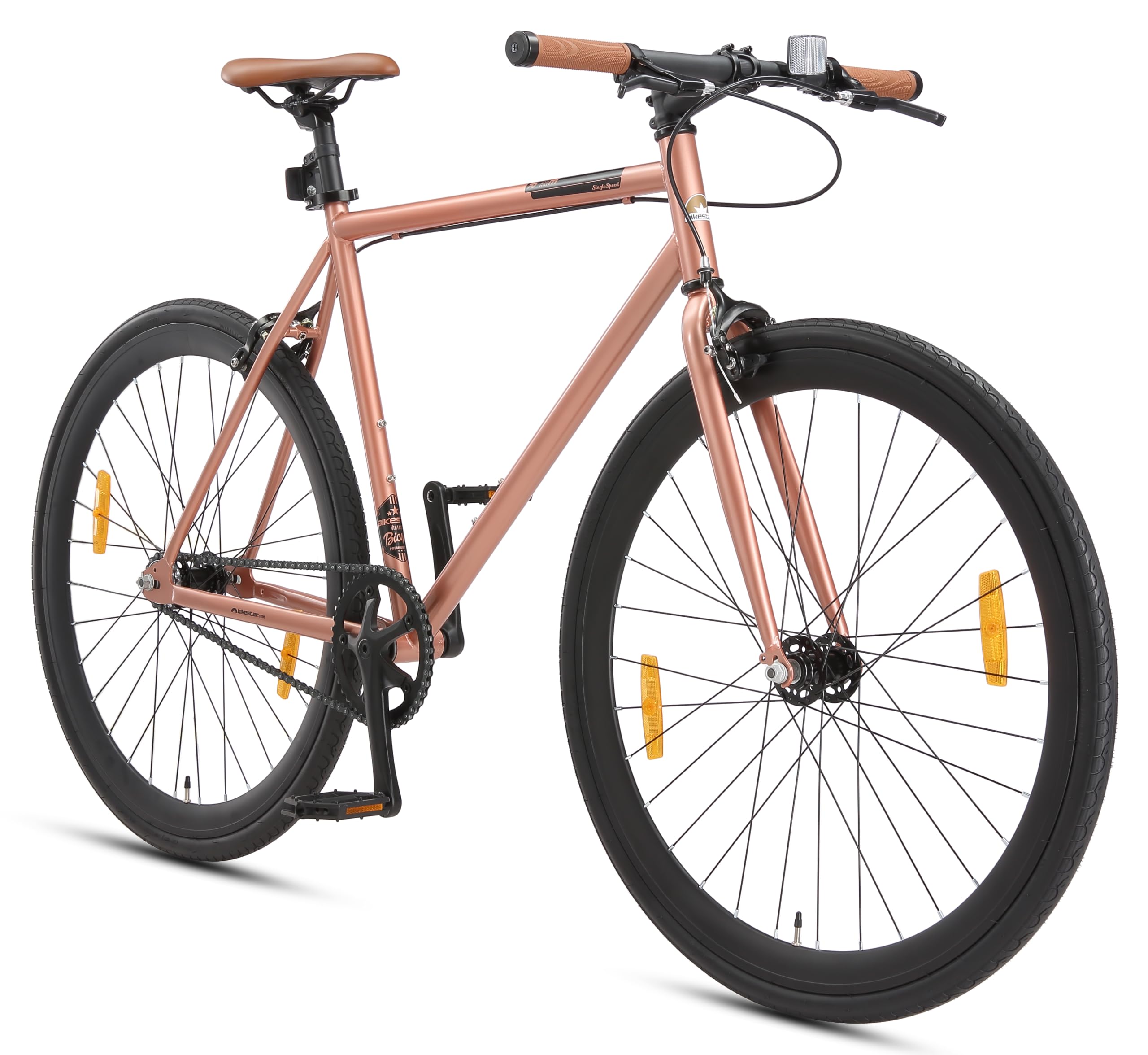 bikestar-fixie-single-speed-28-pouces-beige-53-cm image 1