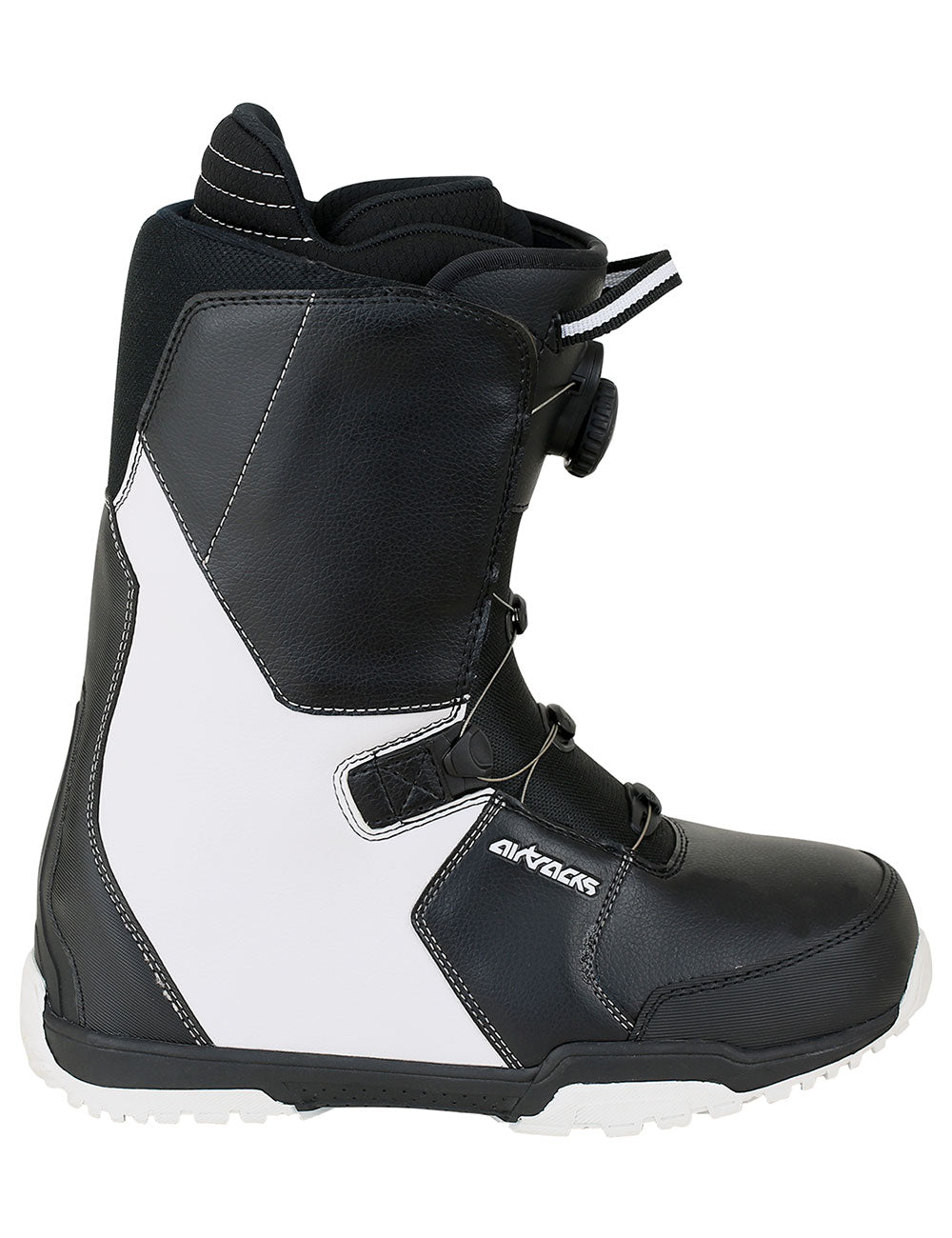 airtracks-savage-boots-de-snowboard-blanc-42-flex-moyen image 1