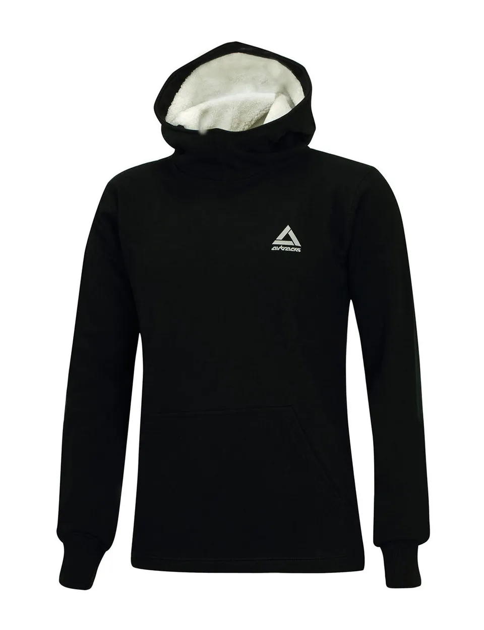 airtracks-comfort-line-sweat-capuche-noir-homme-l-polaire-320g image 1