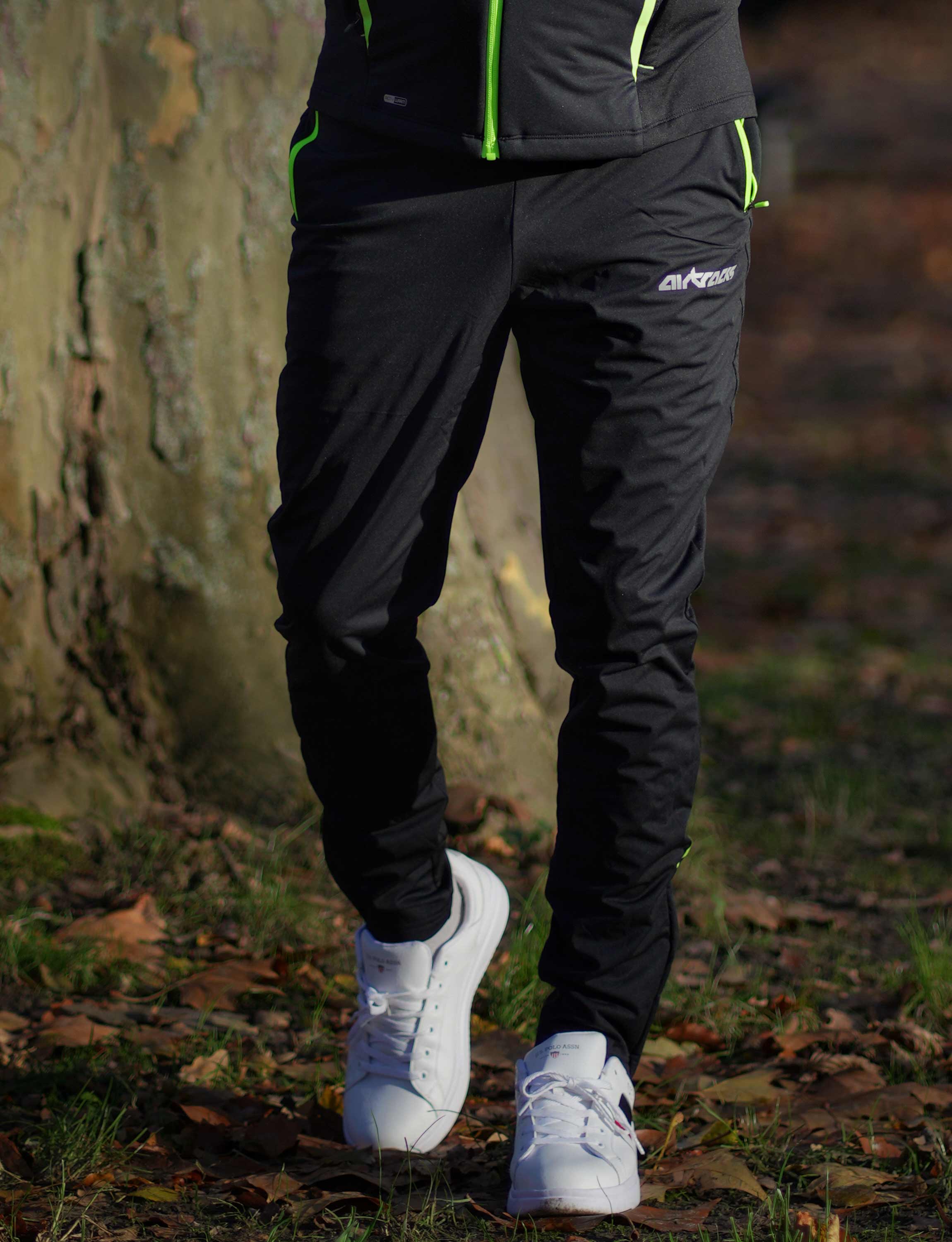 airtracks-pro-team-collant-running-homme-noir-n-on-coupe-vent image 1