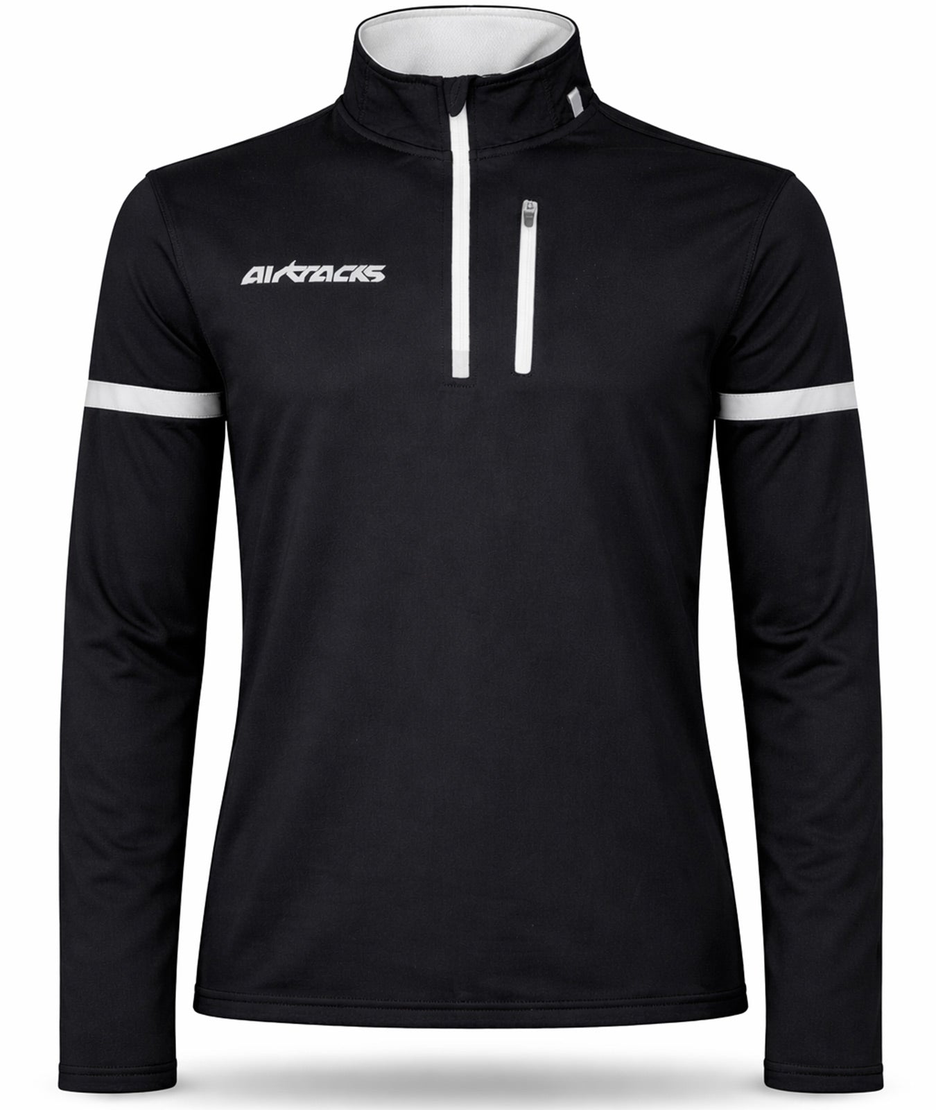 airtracks-thermo-maillot-v-lo-hiver-homme-noir-manches-longues image 3