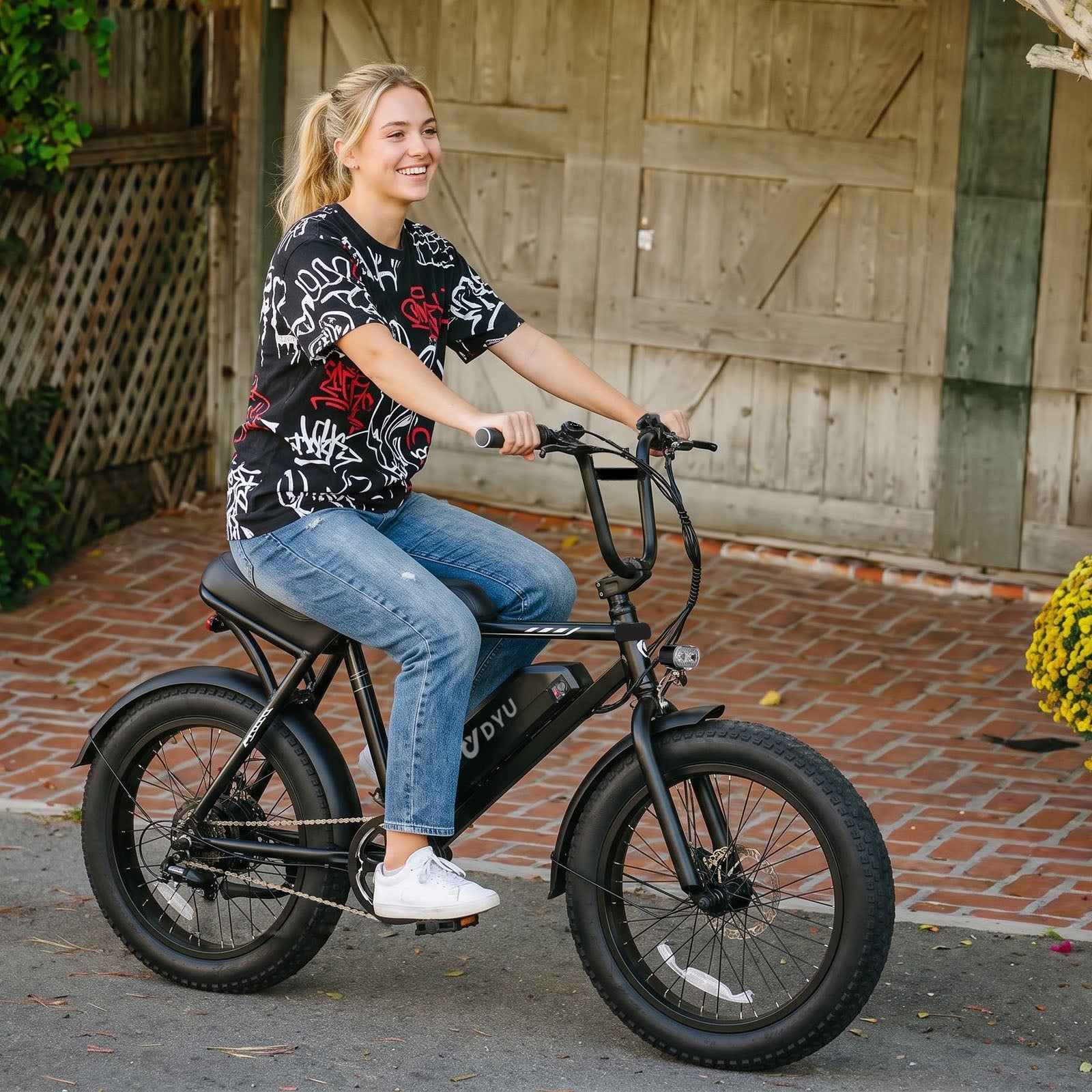 dyu-ux-bmx-v-lo-lectrique-fat-20-pouces-noir image 4