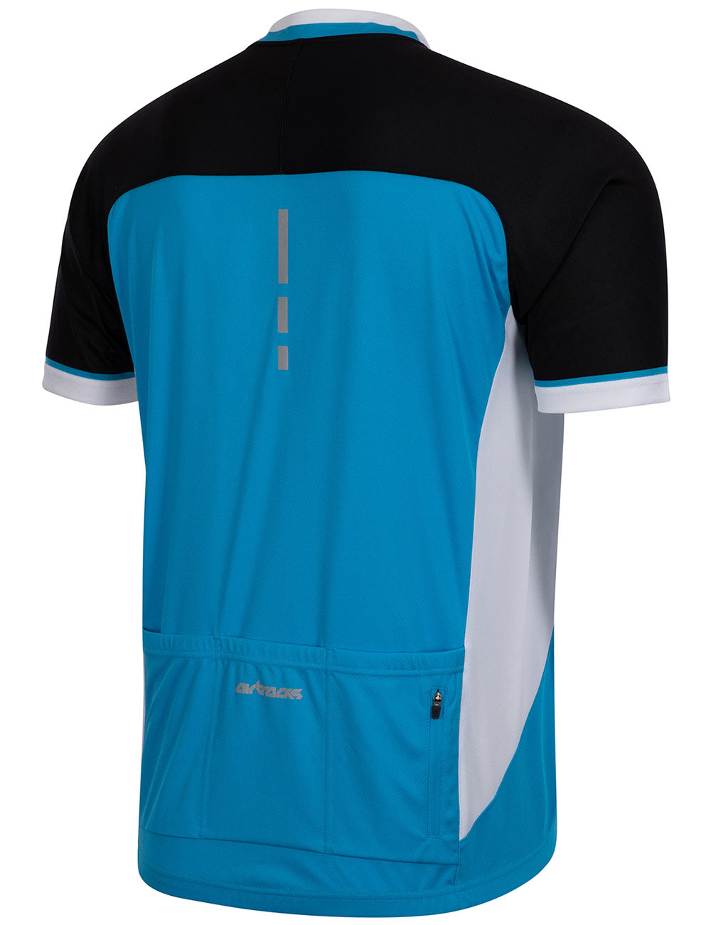 airtracks-pro-t-ii-maillot-v-lo-homme-manches-courtes-bleu-noir image 3