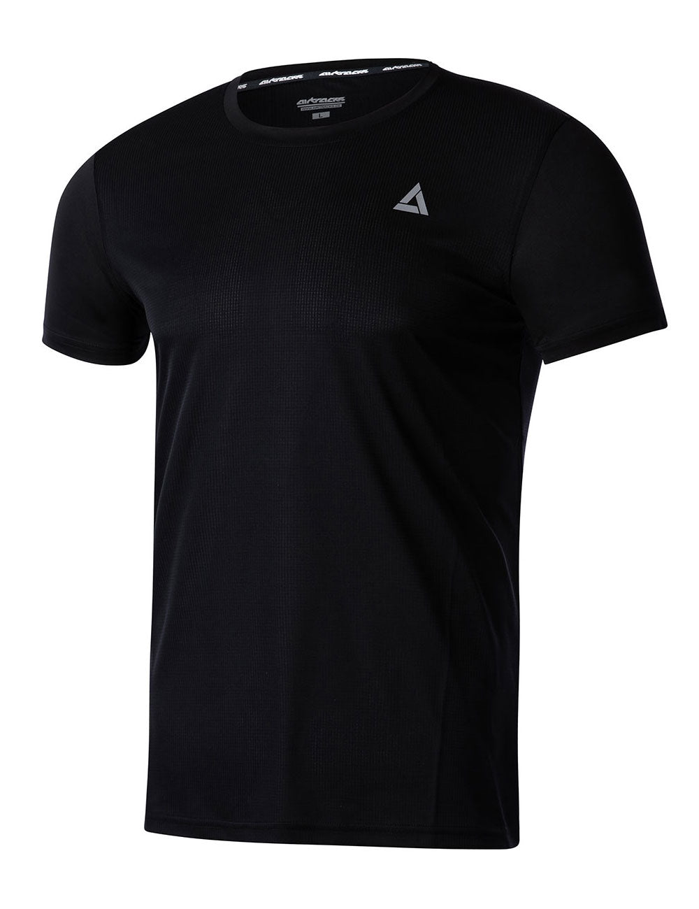 airtracks-comfort-line-t-shirt-running-noir-manches-courtes-m image 2
