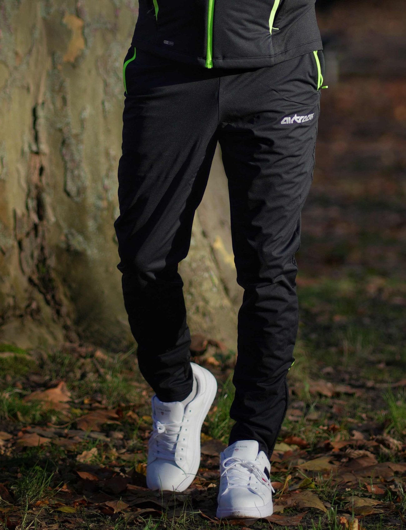 airtracks-pro-team-pantalon-running-hiver-homme-long-noir image 2