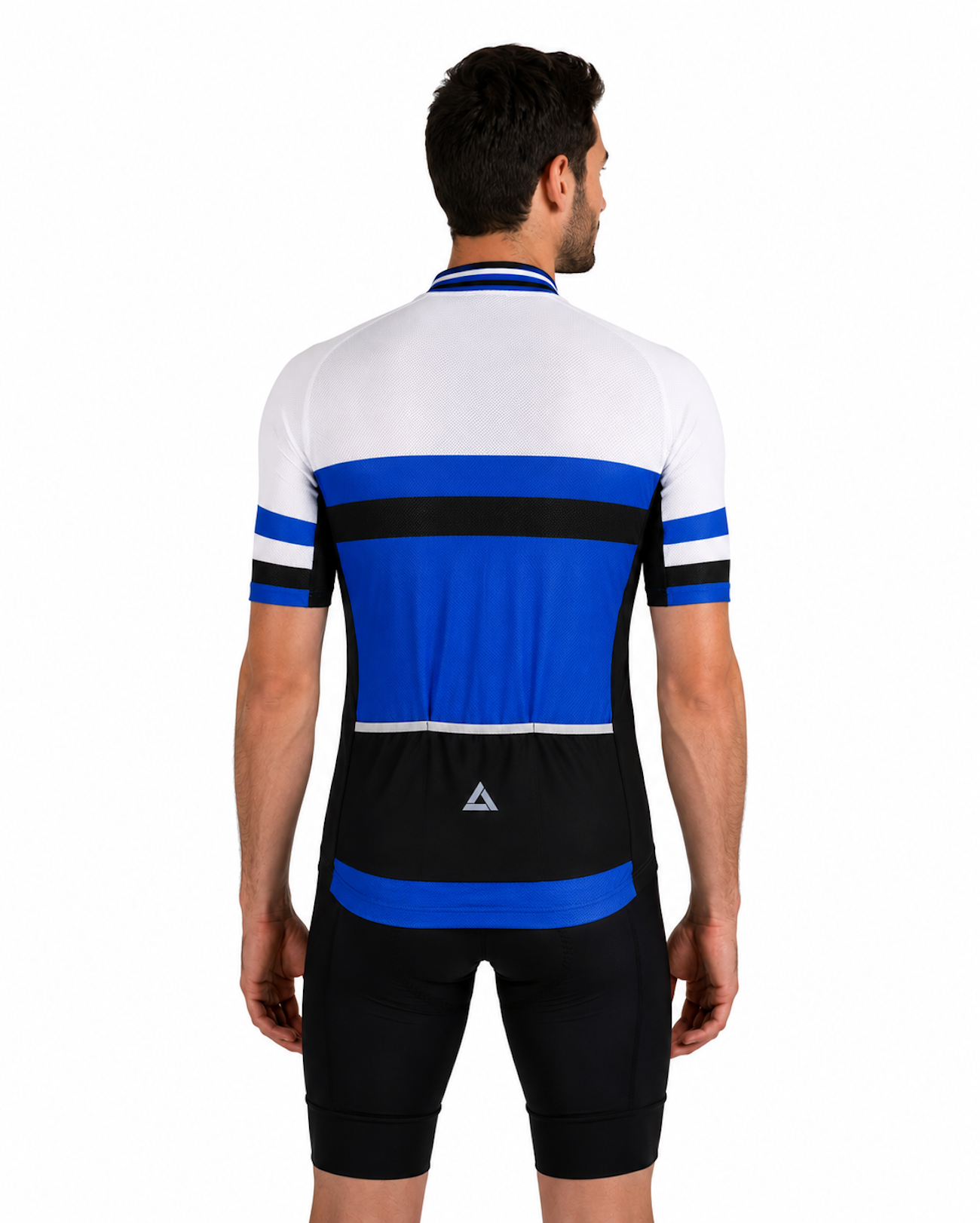 airtracks-pro-line-maillot-v-lo-bleu-blanc-quick-dry image 2
