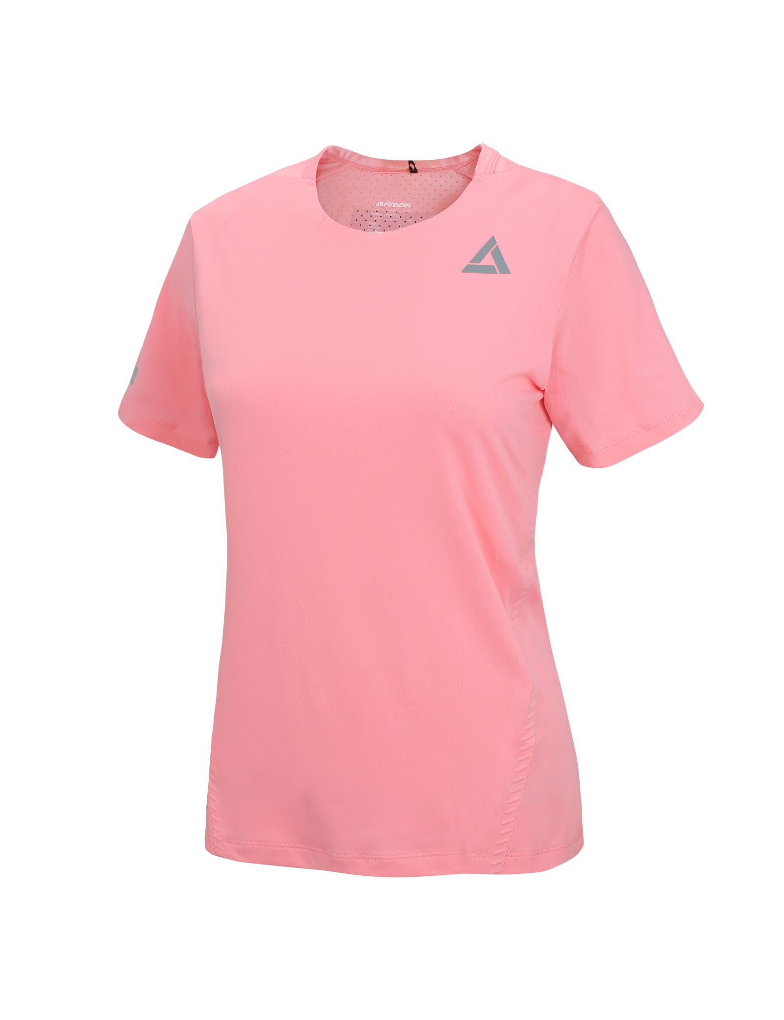 airtracks-pro-line-t-shirt-running-femme-rose-manches-courtes image 3