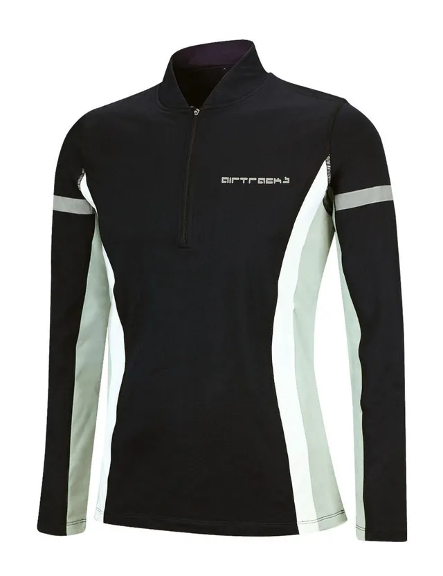 airtracks-t-shirt-running-thermique-noir-manches-longues image 1
