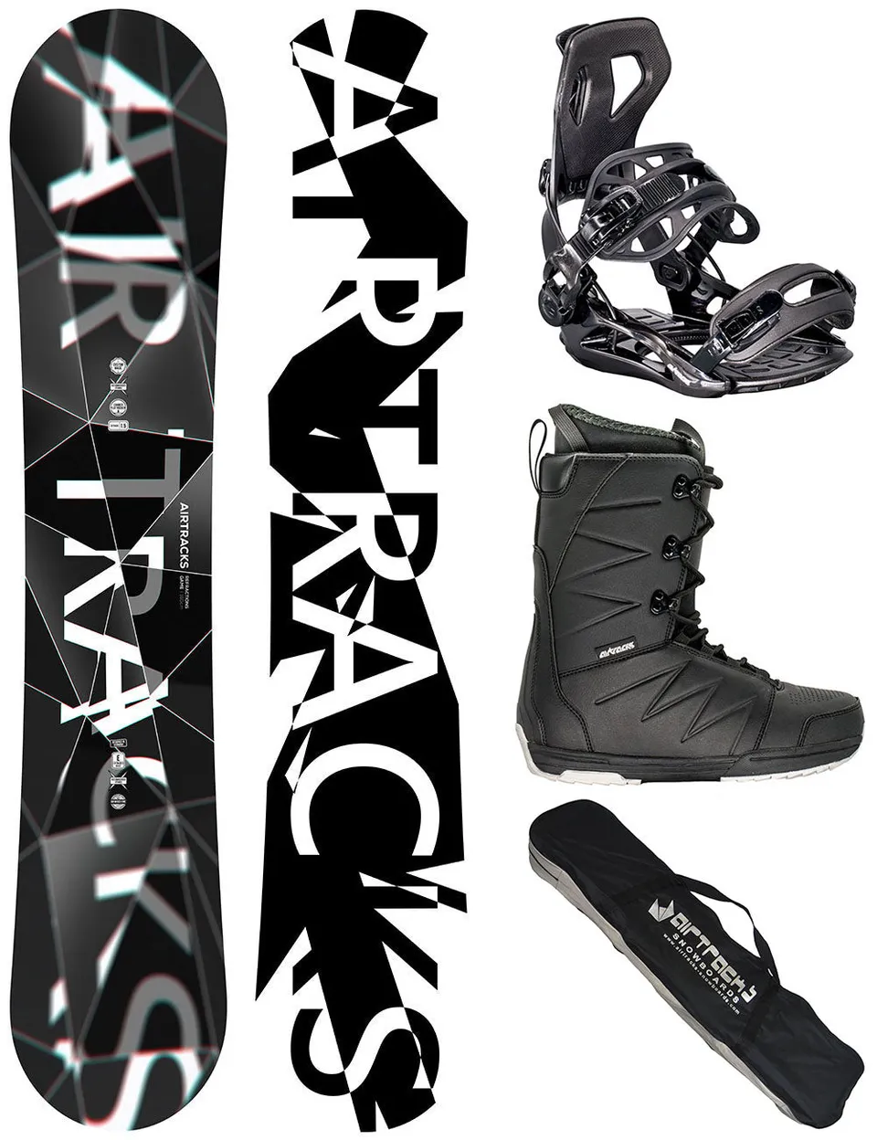 airtracks-refractions-game-snowboard-wide-set-fixations image 1