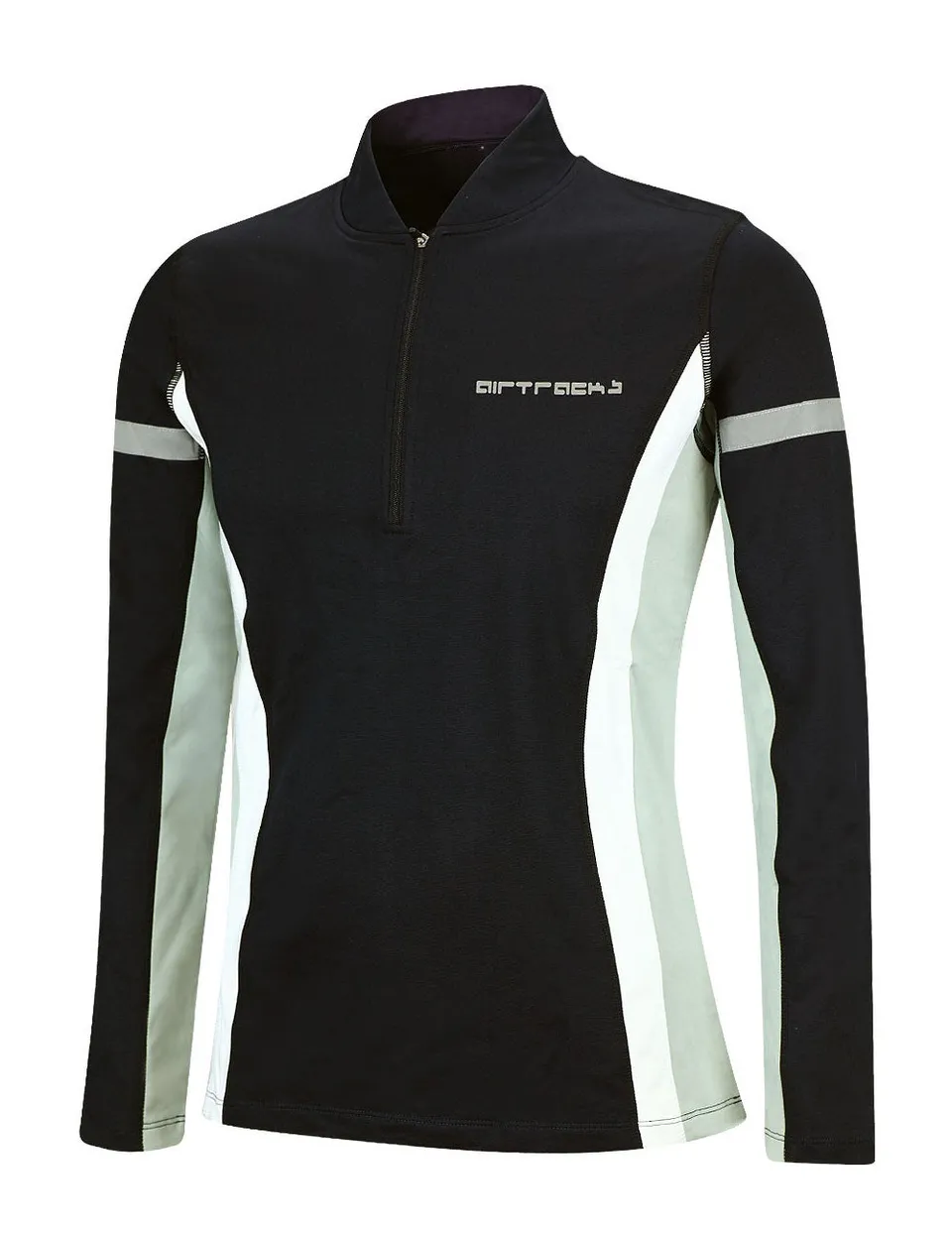 airtracks-course-t-shirt-thermique-homme-noir-manches-longues-m image 1