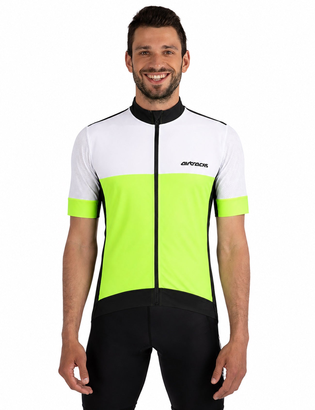 airtracks-pro-team-line-iii-maillot-v-lo-homme-blanc image 1