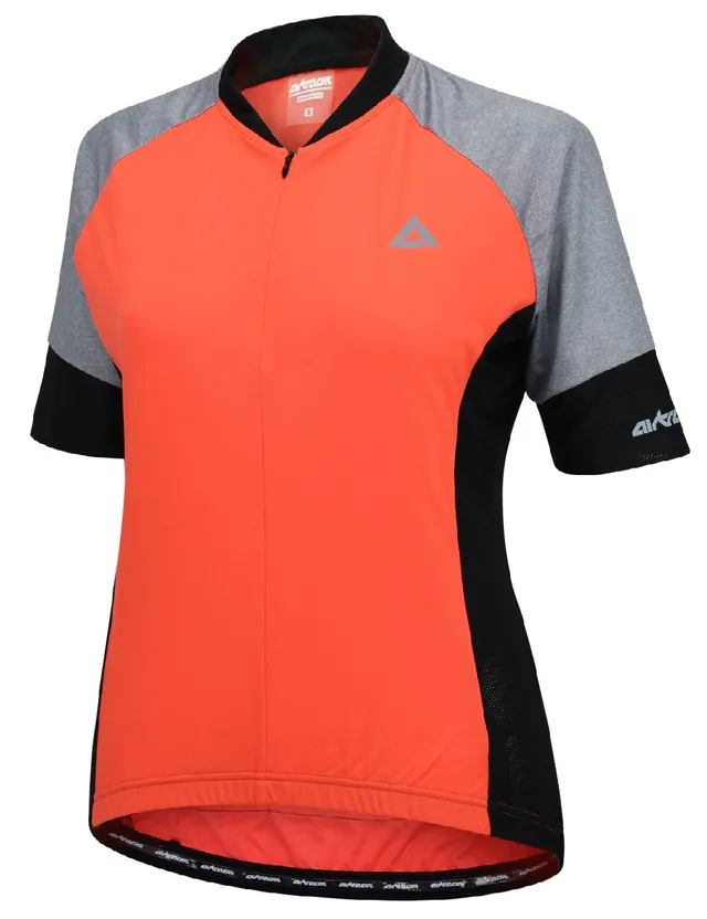 airtracks-pro-line-maillot-v-lo-femme-rouge-manches-courtes image 1