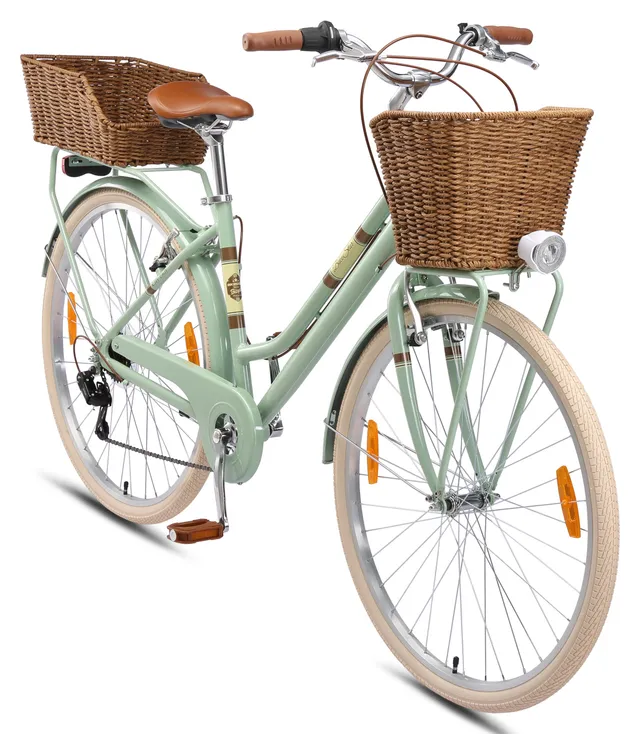 bikestar-v-lo-de-ville-femme-26-pouces-7-vitesses-panier image 1
