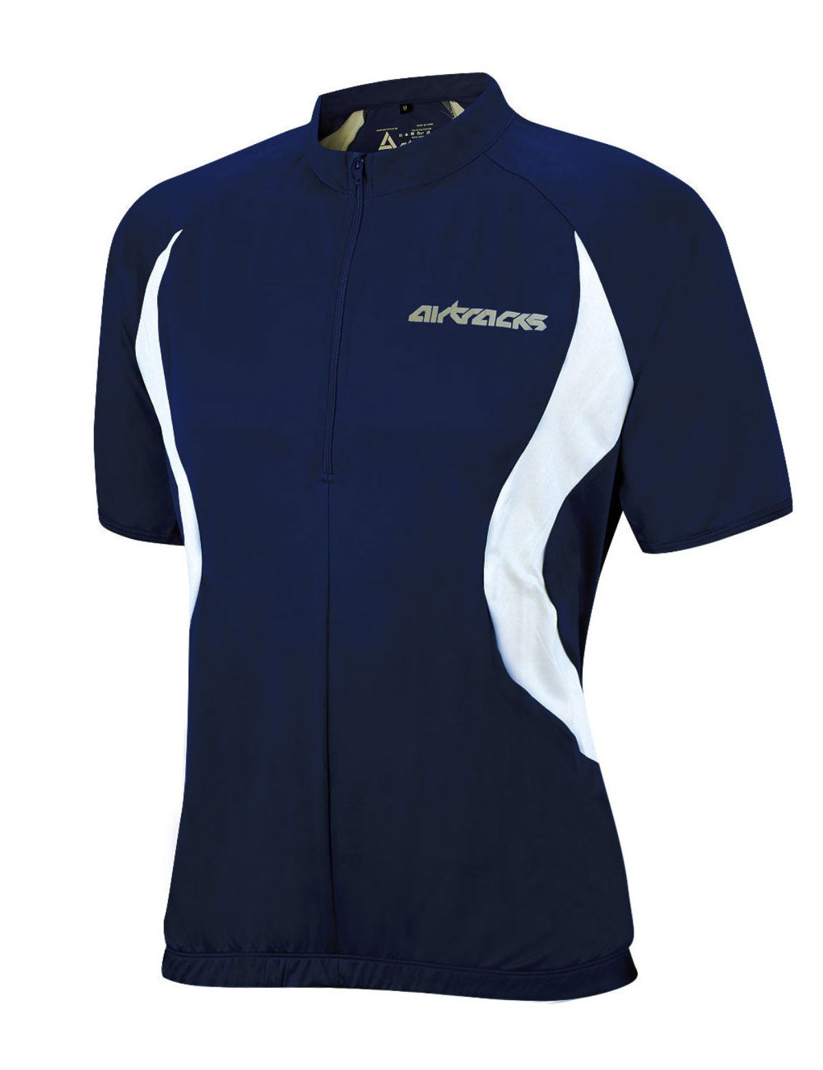 airtracks-team-maillot-v-lo-homme-manches-courtes-bleu-marine image 1