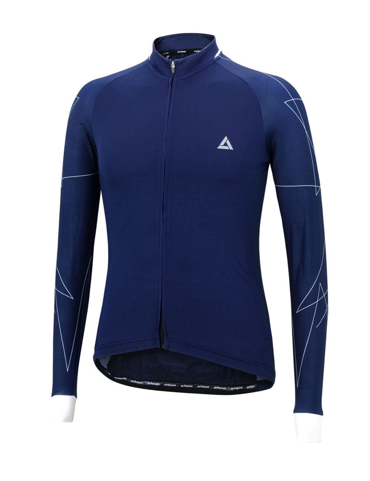 airtracks-v-lo-maillot-pro-line-manches-longues-bleu-blanc image 2