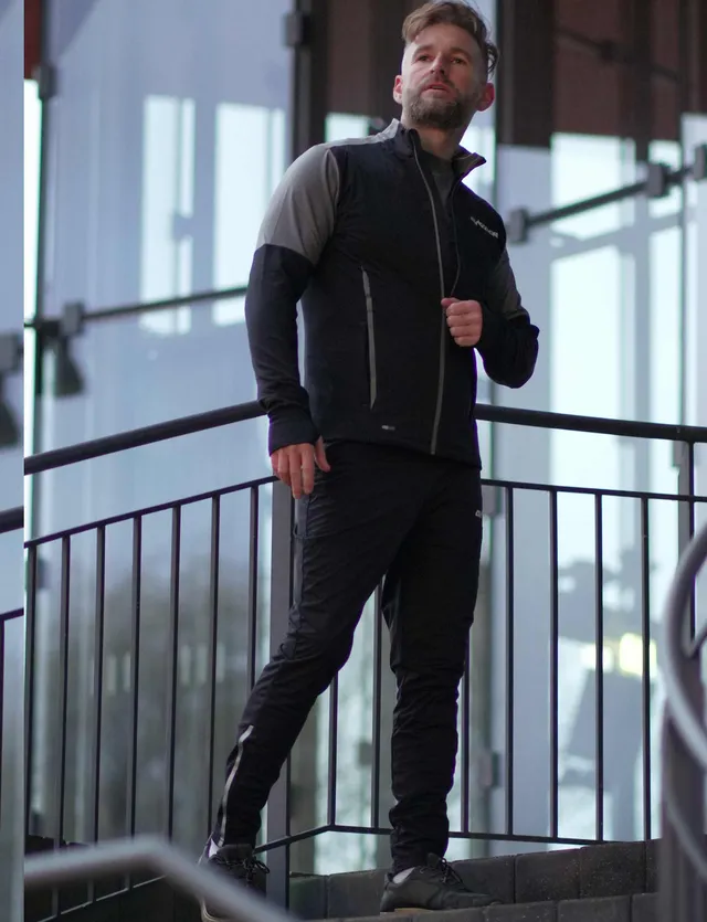 airtracks-pro-team-pantalon-running-hiver-noir-taille-l image 1