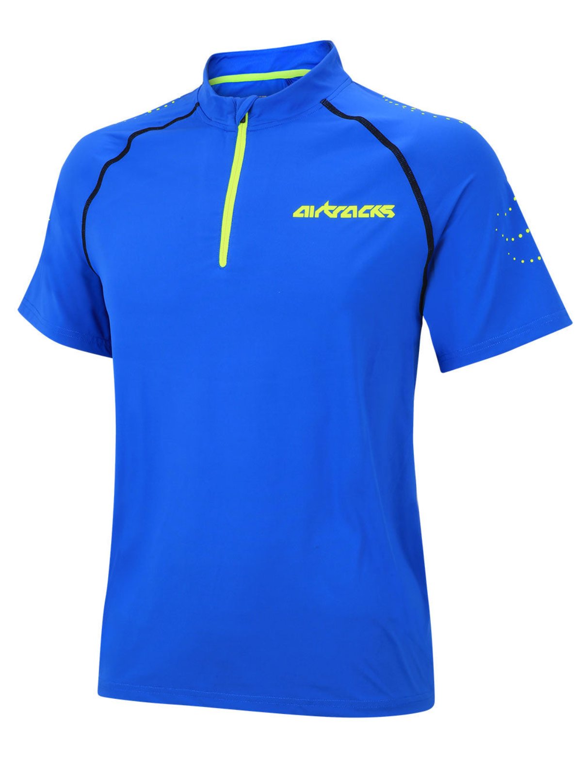 airtracks-pro-team-maillot-running-homme-m-compression-bleu image 2
