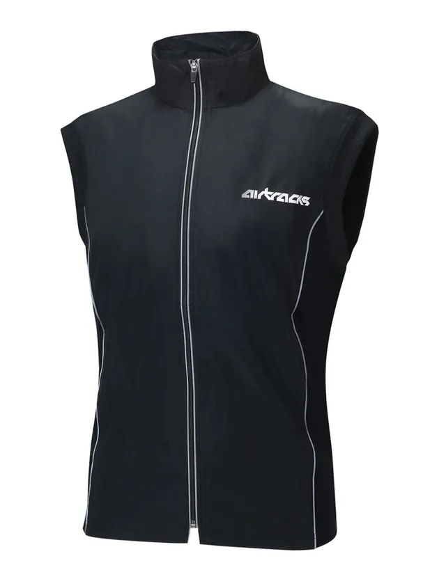 airtracks-pro-gilet-v-lo-thermique-noir-coupe-vent image 1