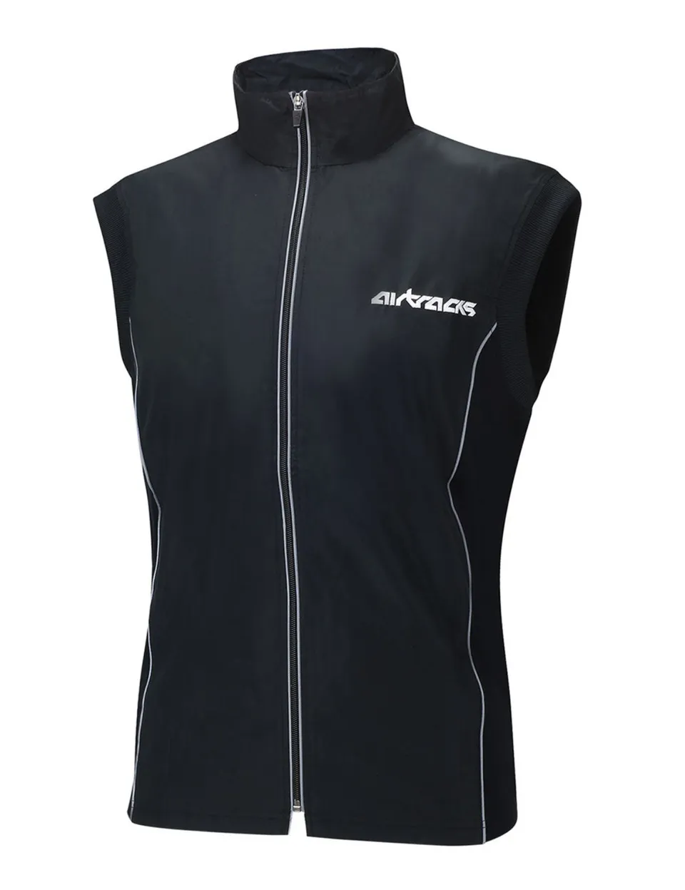 airtracks-pro-gilet-v-lo-thermique-noir-coupe-vent image 1