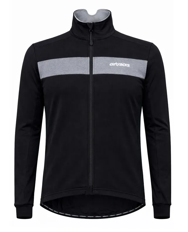 airtracks-v-lo-veste-thermo-hiver-pro-team-noir-argent image 1