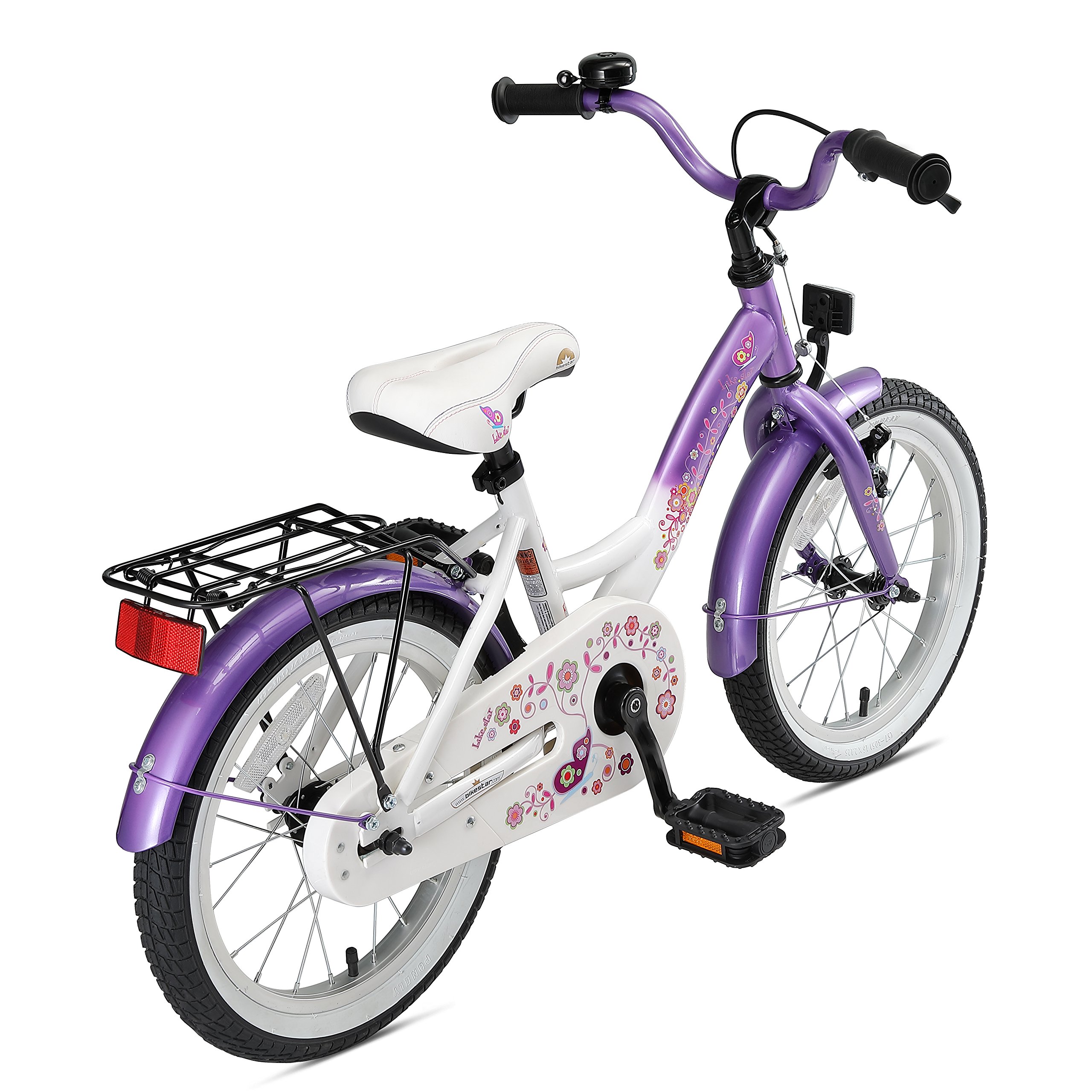 bikestar-classique-16-pouces-v-lo-enfant-violet-4-5-ans image 4
