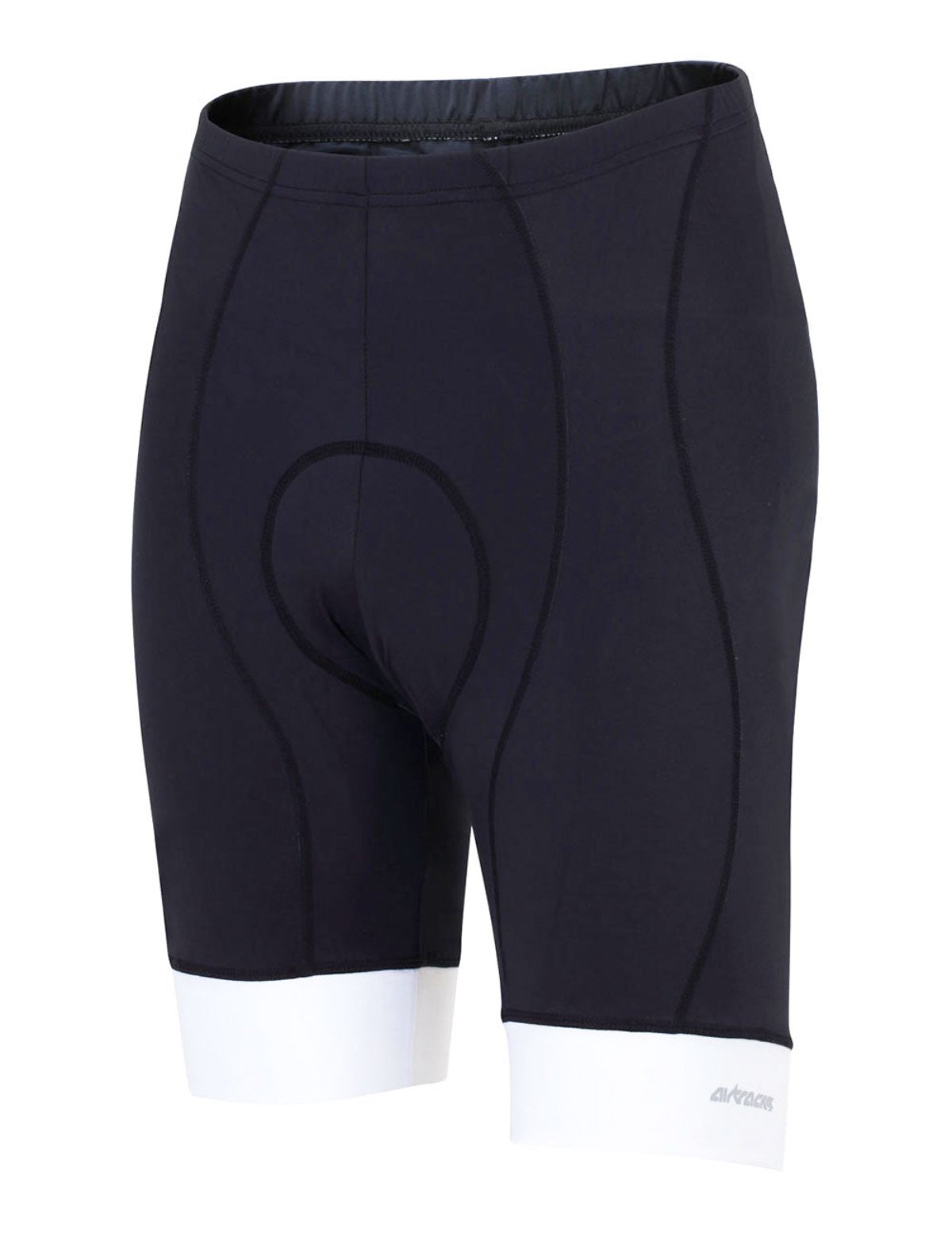 airtracks-comfort-line-cuissard-v-lo-homme-noir-blanc-court image 1