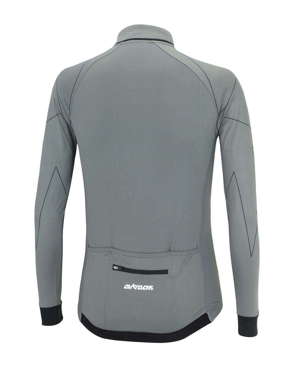 airtracks-pro-line-maillot-v-lo-homme-gris-noir-manches-longues image 2