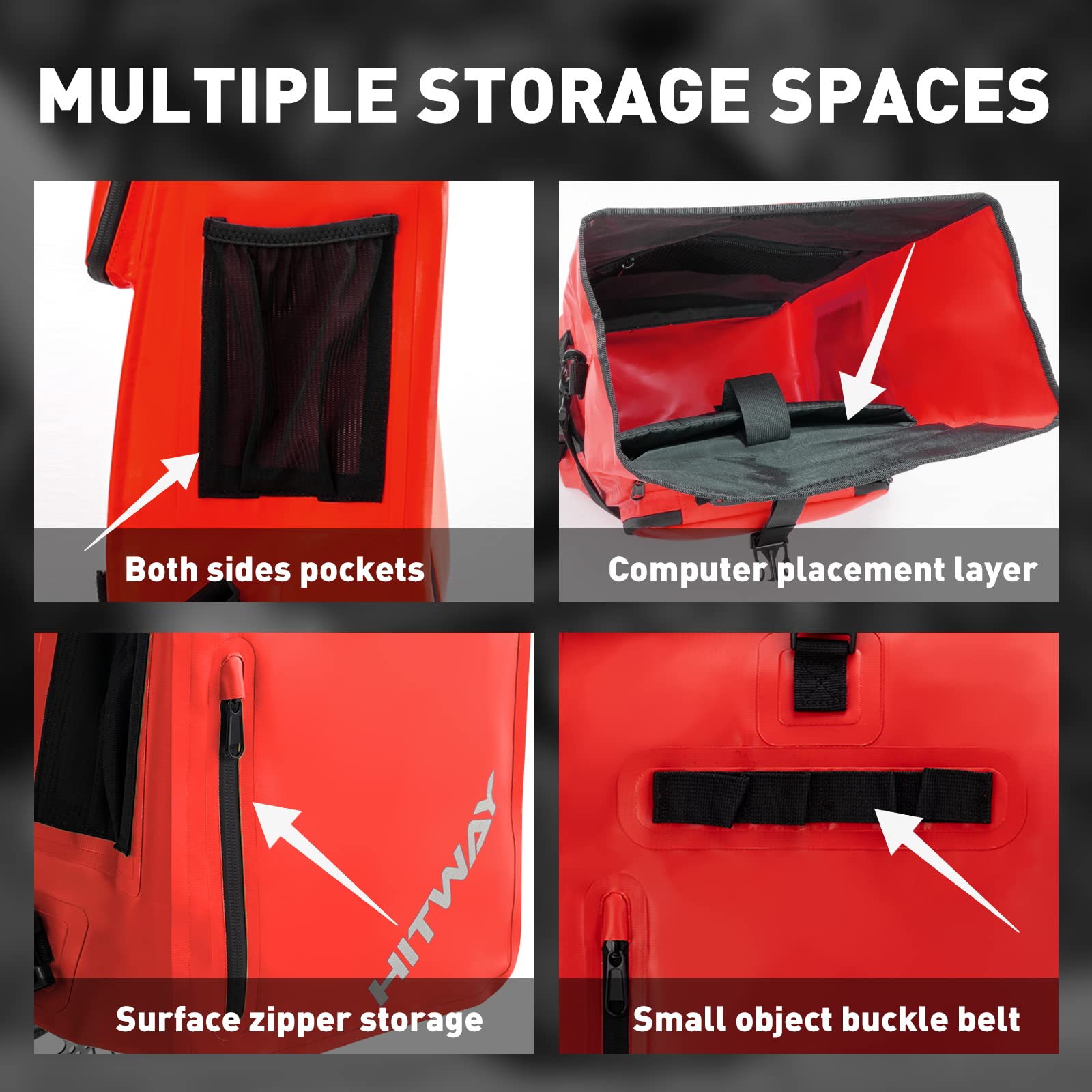 hitway-sacoche-v-lo-tanche-arri-re-rouge-grande-capacit image 3