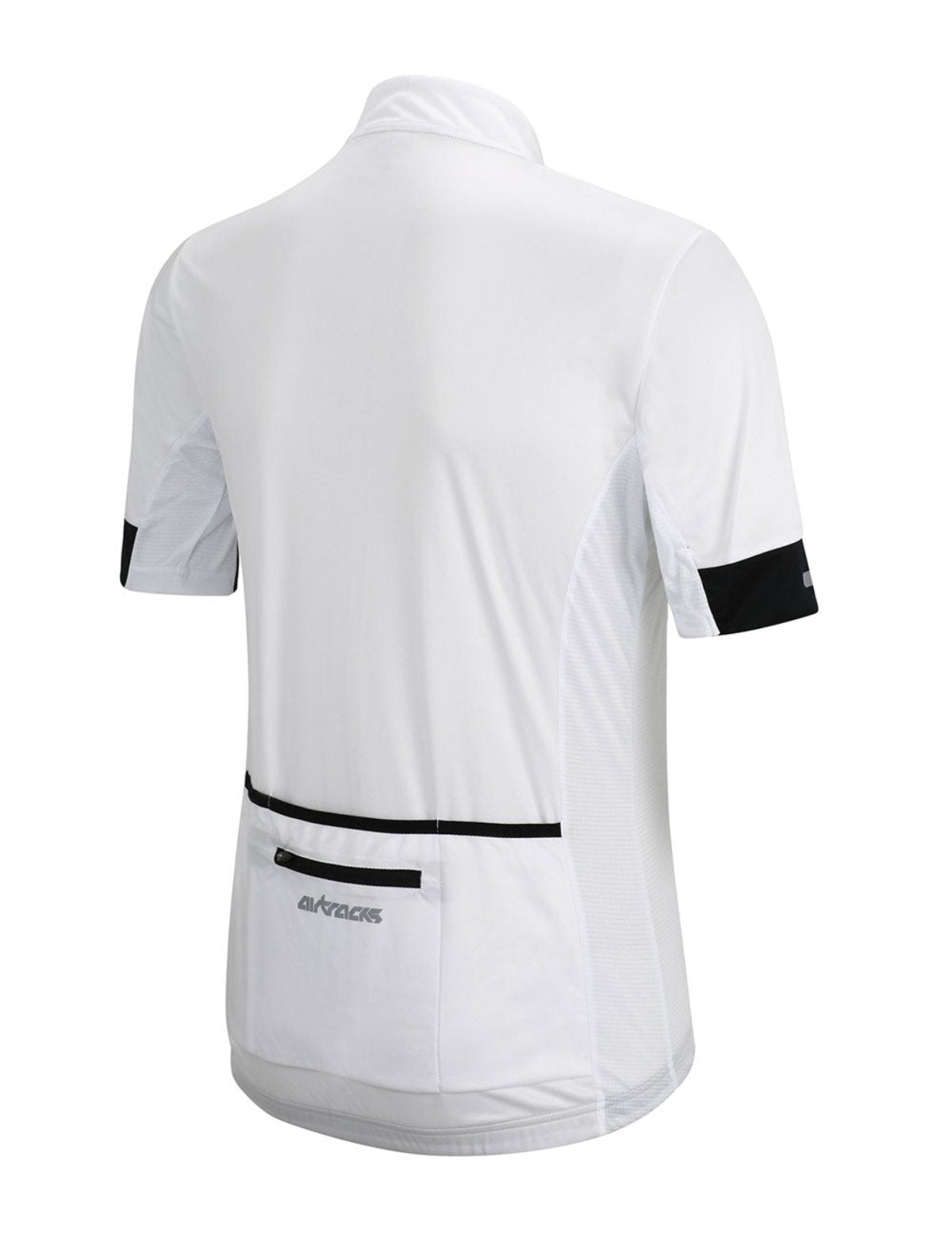 airtracks-pro-team-line-ii-maillot-v-lo-homme-blanc-manches-courtes image 3