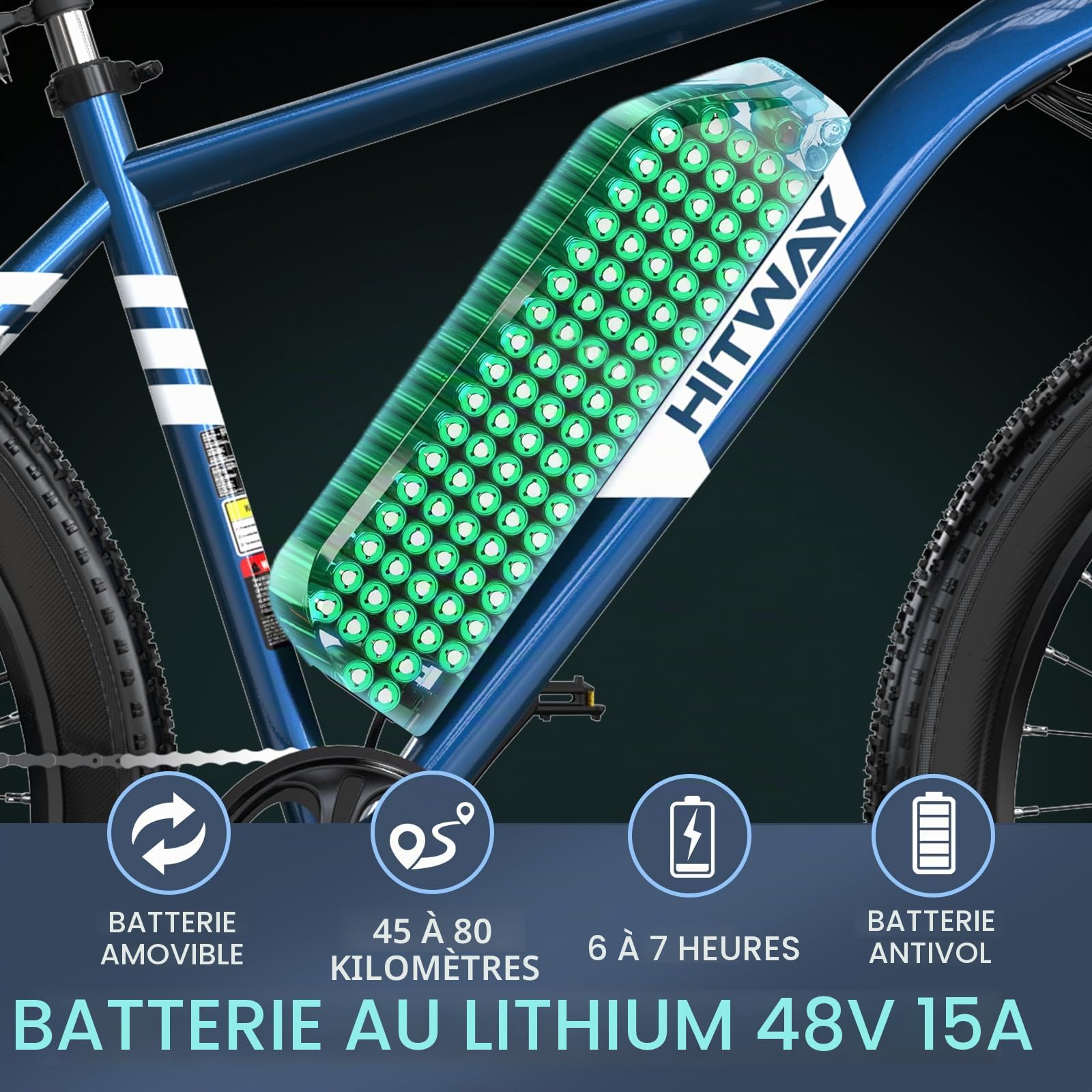 hitway-vtt-lectrique-26x3-0-48v-15ah-moteur-250w-noir image 3