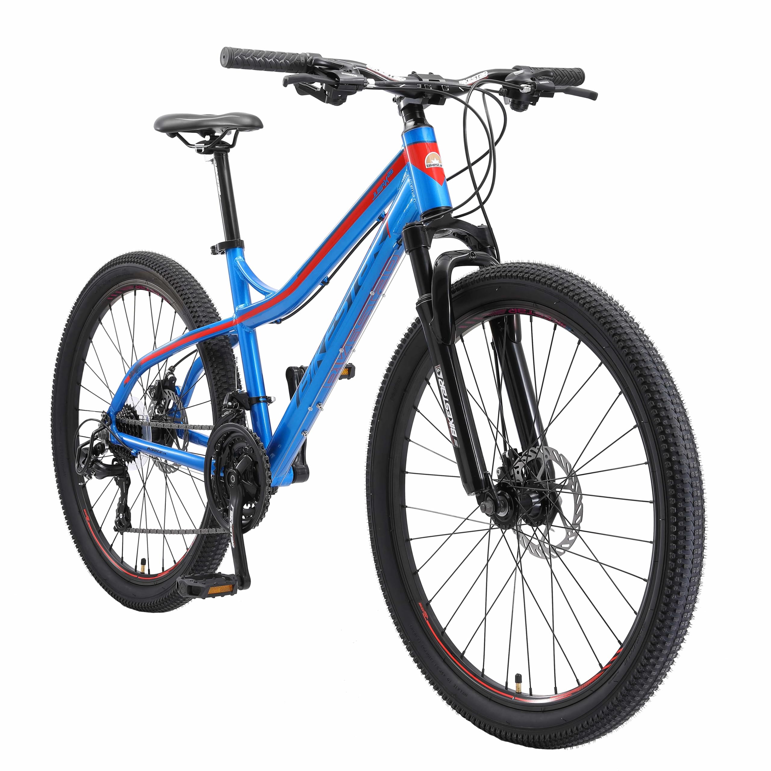 bikestar-vtt-aluminium-27-5-pouces-bleu-orange-disque image 1