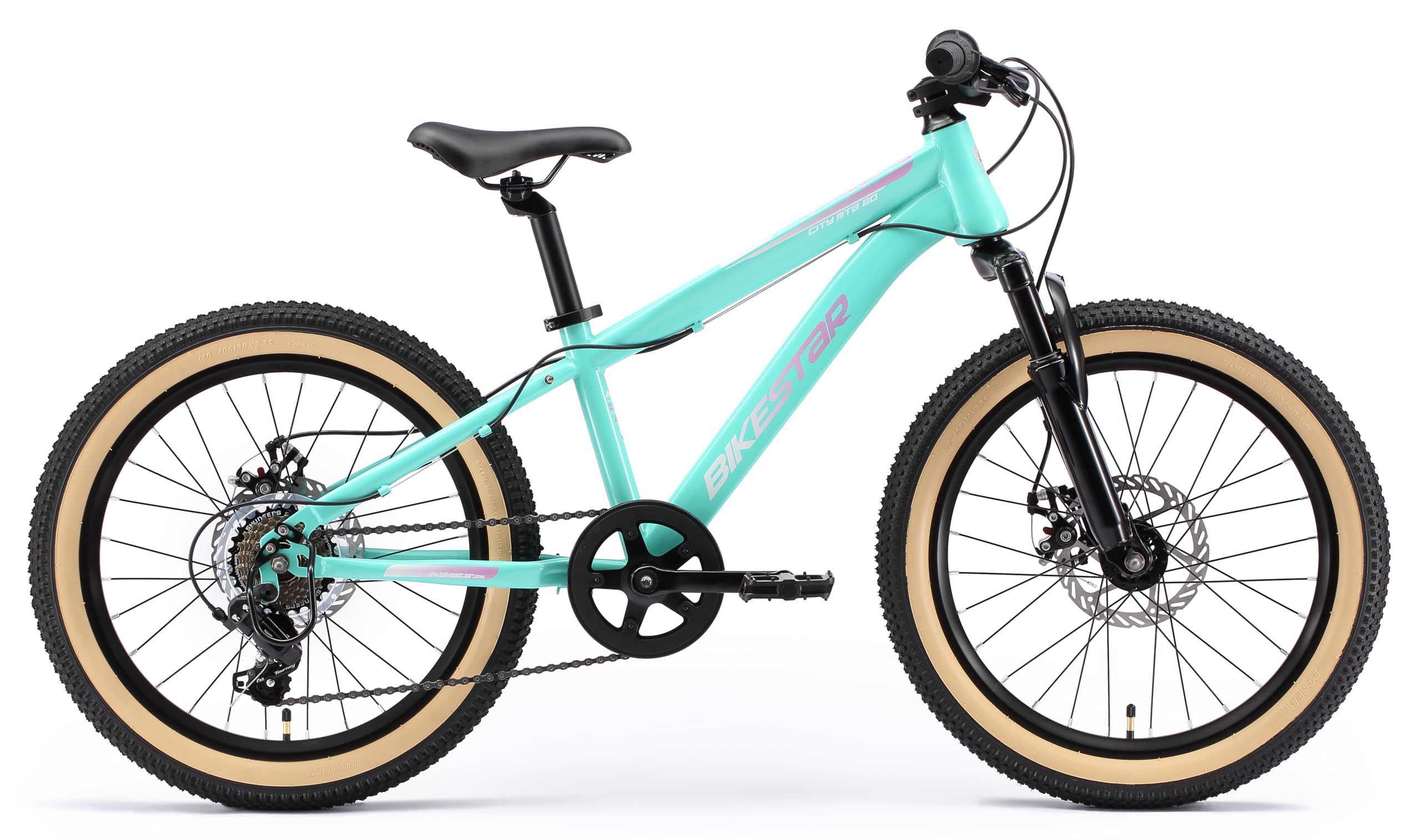 bikestar-vtt-enfant-20-pouces-menthe-7-vitesses-shimano image 2
