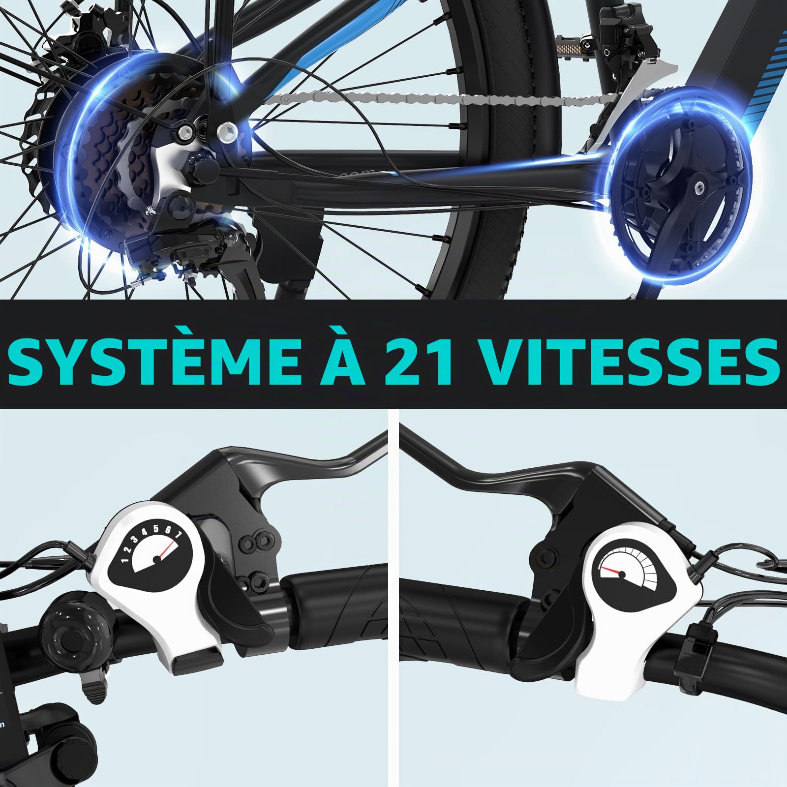 hitway-bk7-vtt-lectrique-26-36v-12ah-250w-noir-7-vitesses image 5