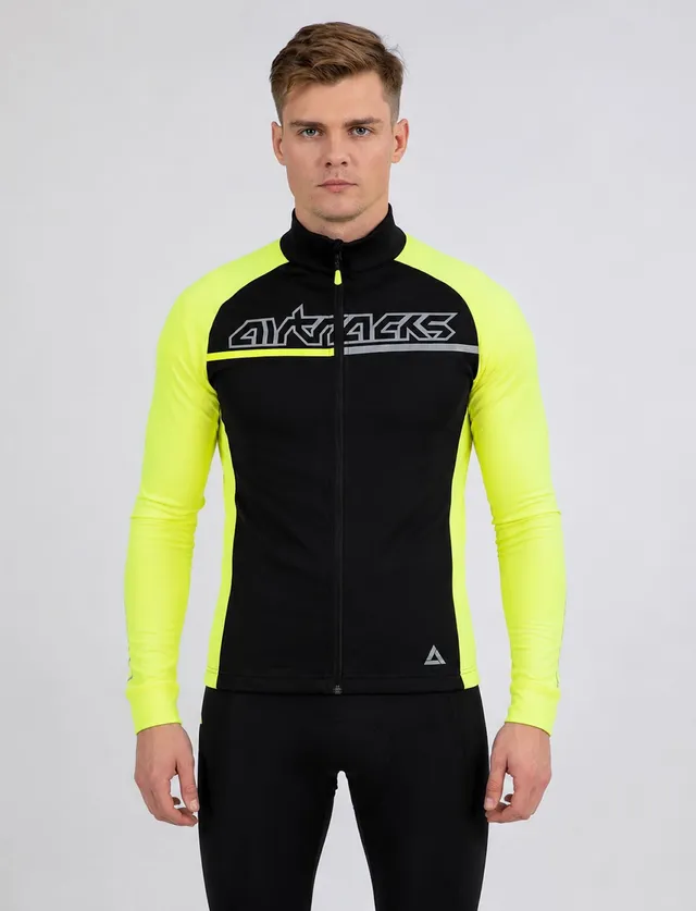 airtracks-pro-team-maillot-v-lo-thermique-noir-n-on-ml image 1