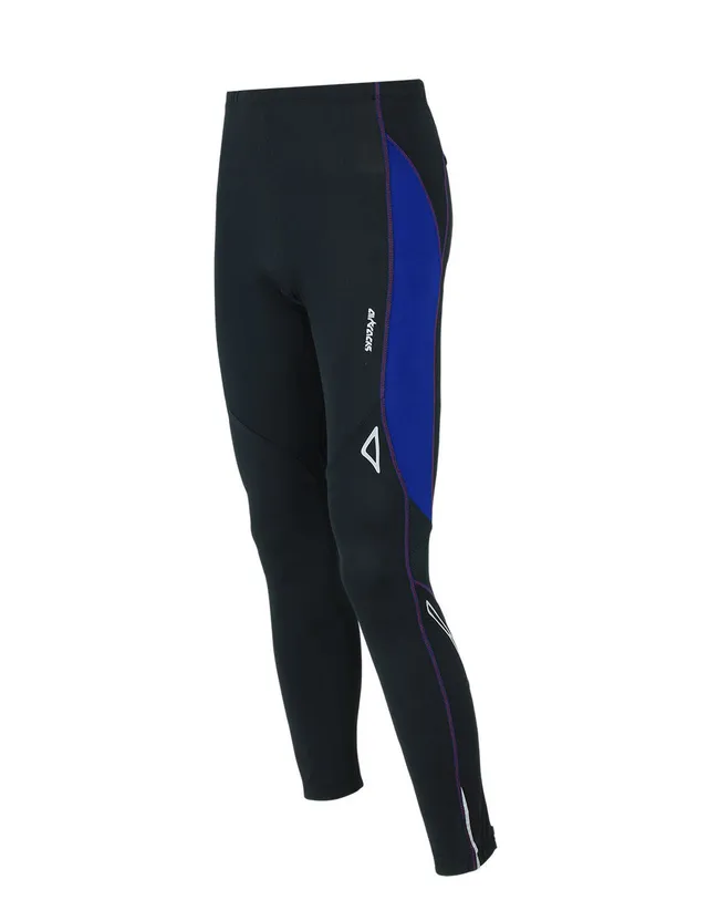 airtracks-pro-air-legging-running-homme-long-noir-bleu-poche image 1