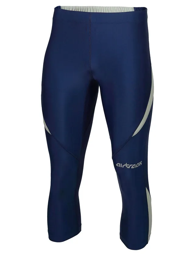 airtracks-collant-running-homme-3-4-marine-taille-l image 1