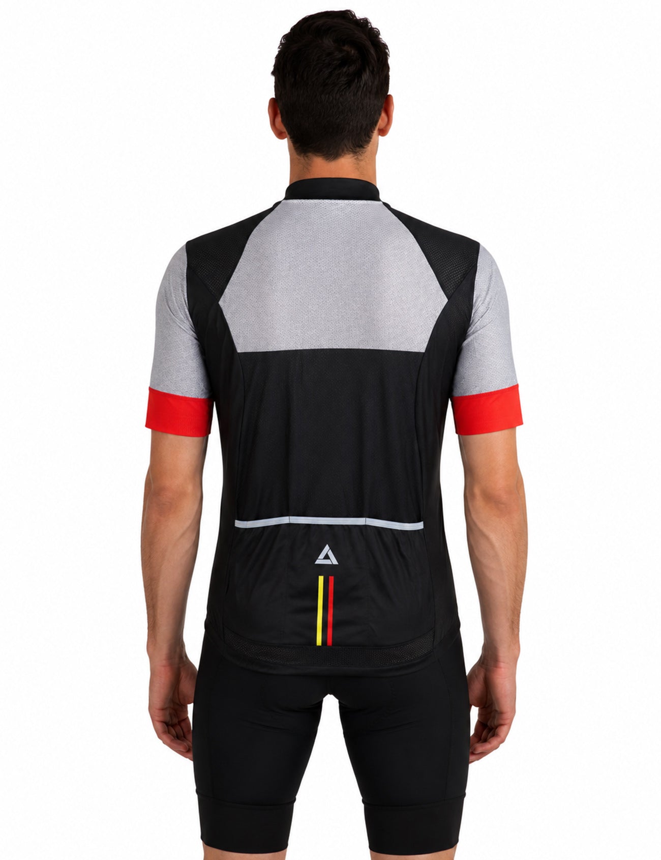 airtracks-team-line-iii-maillot-v-lo-homme-noir-gris-taille-l image 2