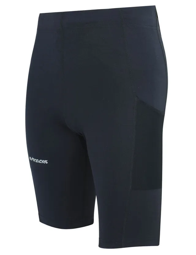 airtracks-pro-team-collant-running-homme-noir-court-compression image 1