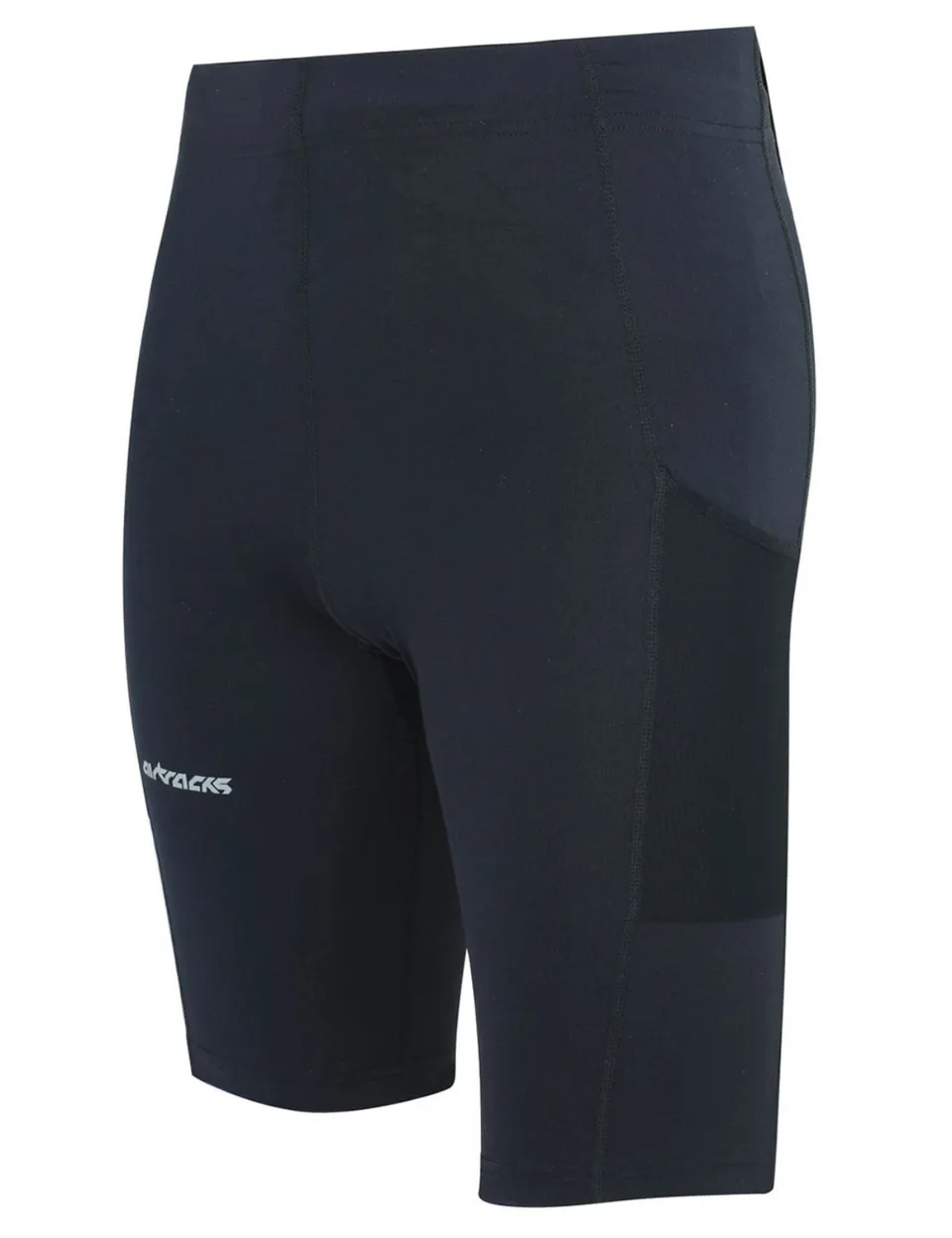 airtracks-pro-team-collant-running-homme-noir-court-compression image 1