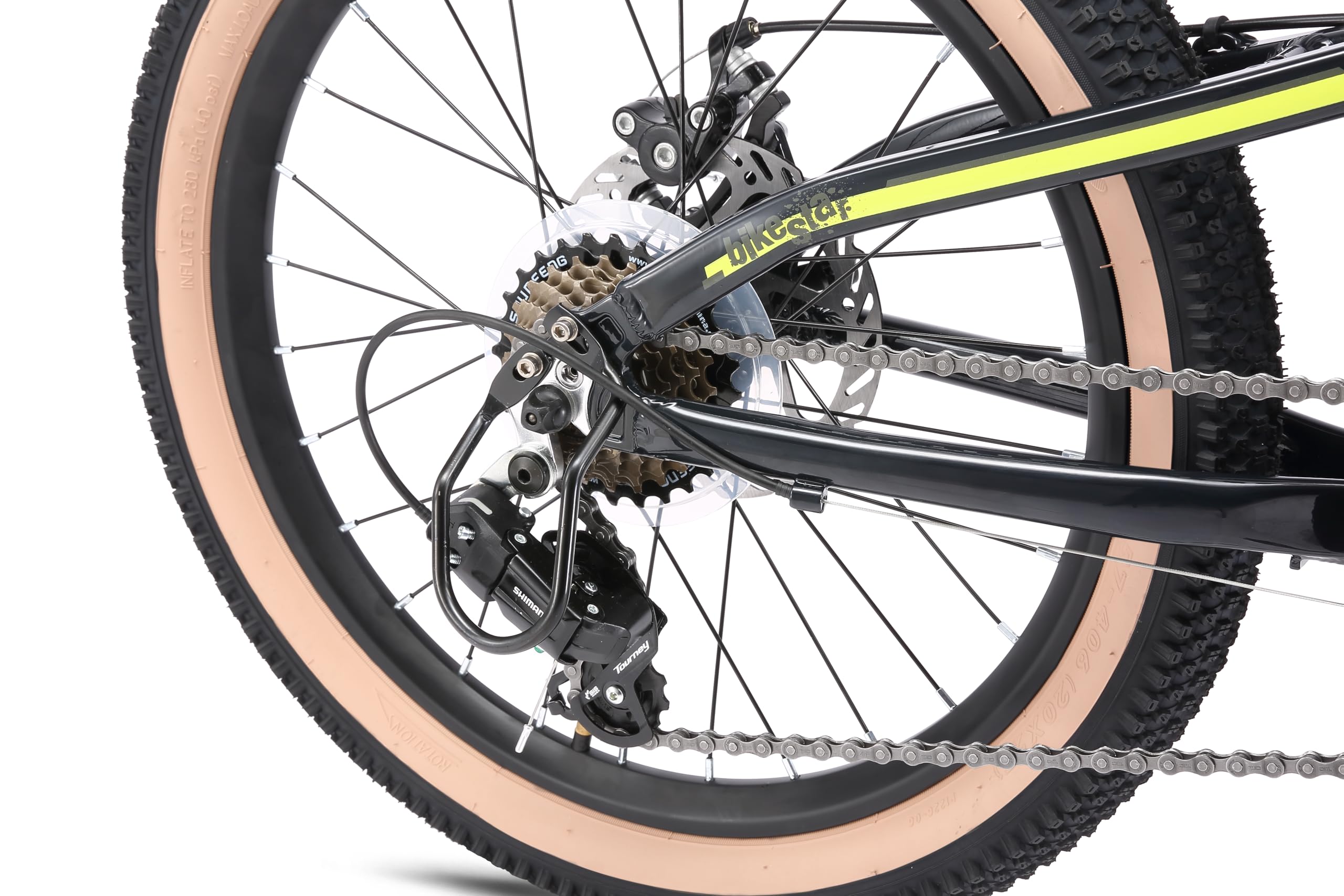 bikestar-vtt-enfant-20-pouces-noir-7-vitesses image 5