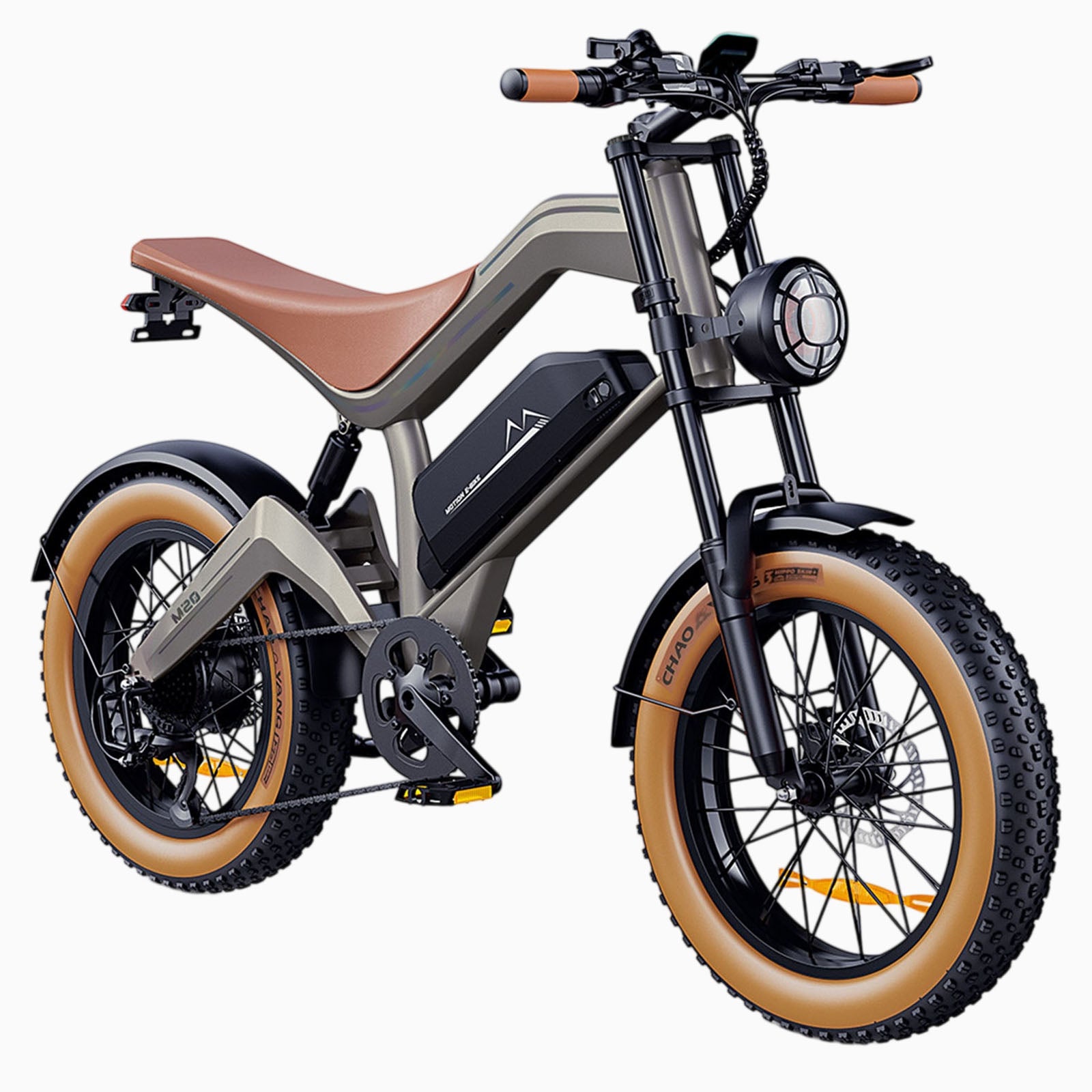 dyu-m20-fat-bike-lectrique-marron-tout-terrain-25-km-h image 7