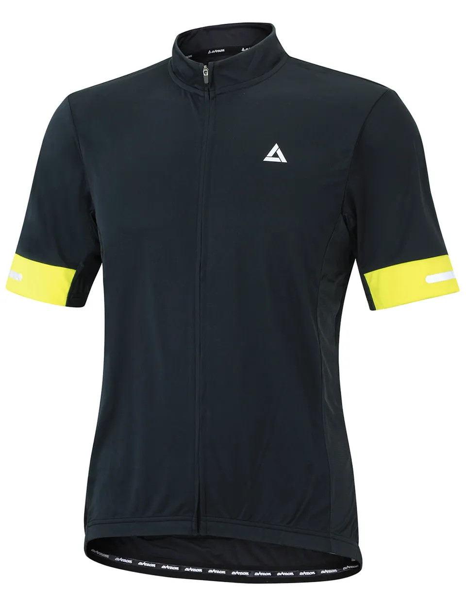 airtracks-pro-team-line-ii-maillot-v-lo-homme-noir-manches-courtes image 1