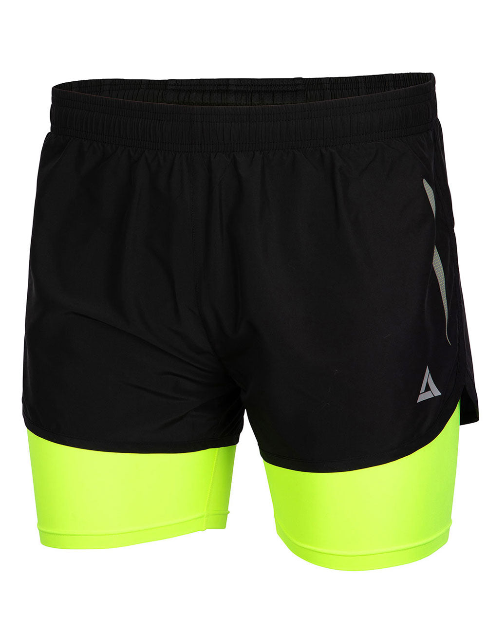 airtracks-pro-line-court-short-running-homme-noir-n-on-r-fl-chissant image 1