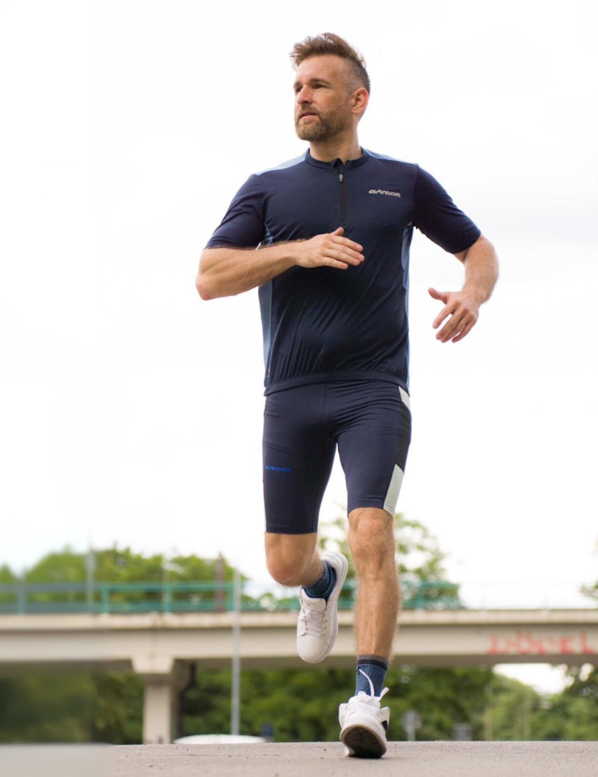 airtracks-tight-pro-team-collant-running-court-bleu image 8
